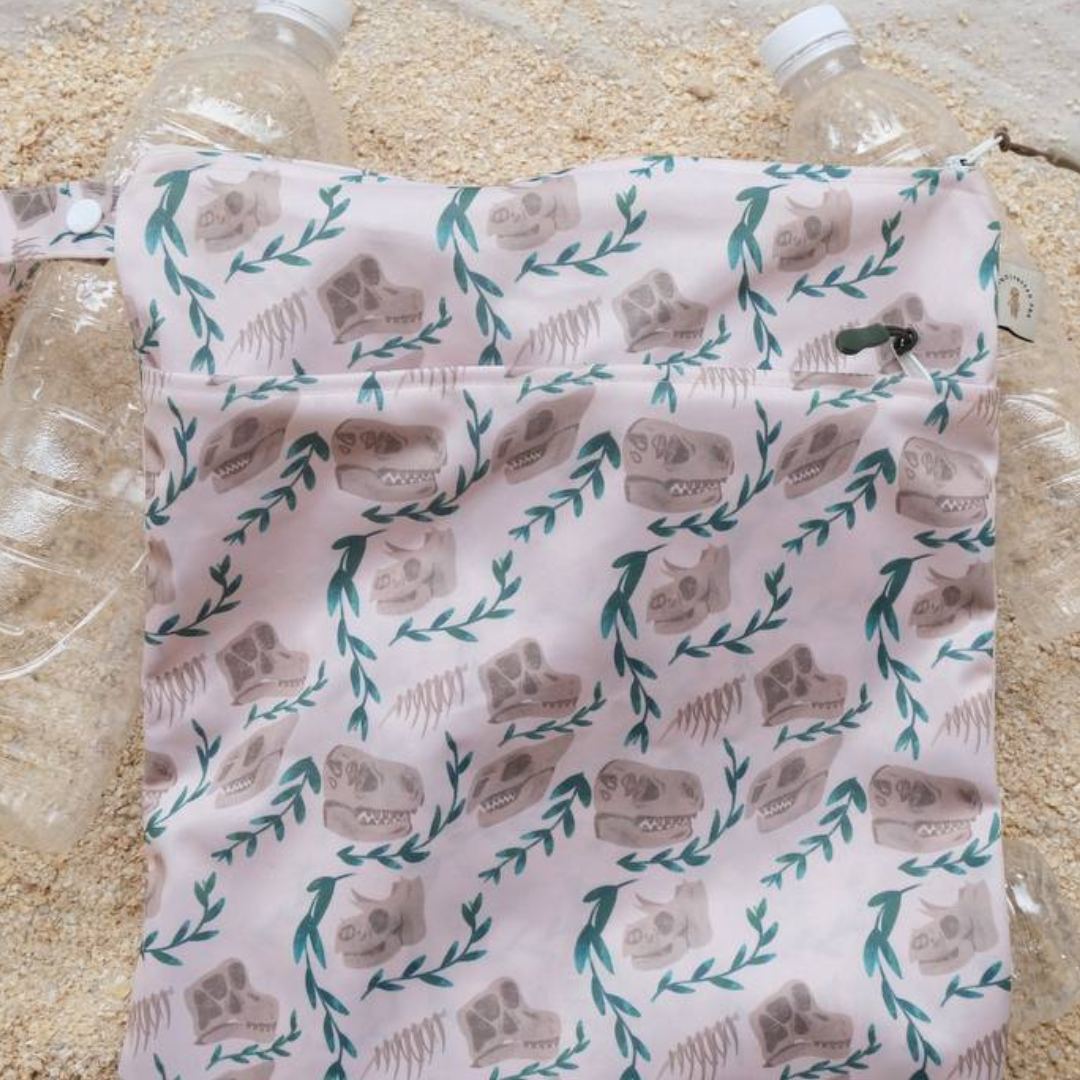 adventure wet bag dinosaur print